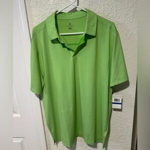 NWT Spider Men's Lime Polo Shirt XL